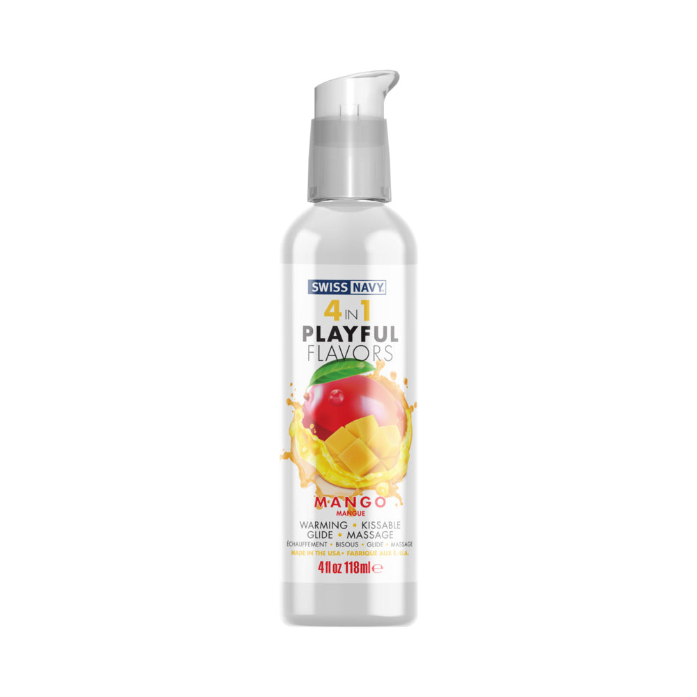 Swiss Navy 4 in 1 Mango 4 oz.